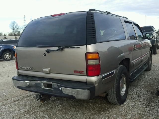 1GKFK16T11J247734 - 2001 GMC YUKON XL K BEIGE photo 4