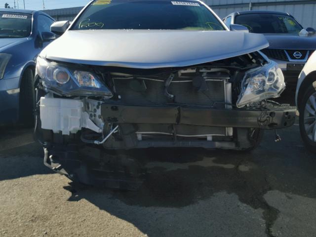 4T1BF1FK5EU834007 - 2014 TOYOTA CAMRY L GRAY photo 9