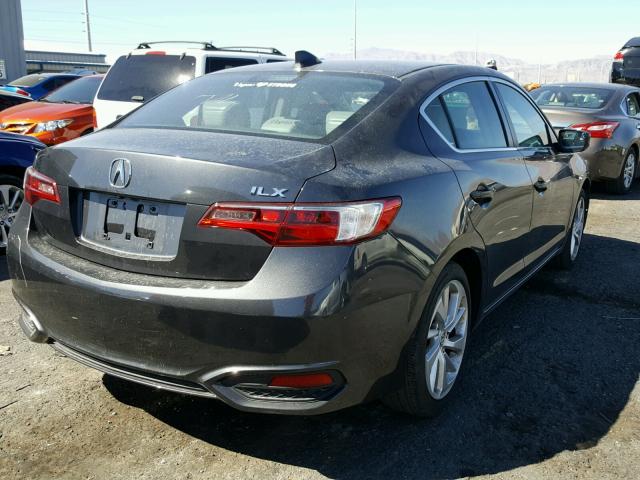 19UDE2F74GA003623 - 2016 ACURA ILX PREMIU GRAY photo 4