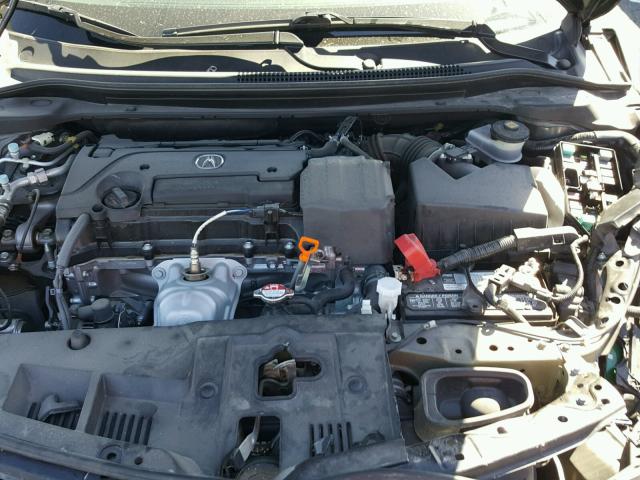 19UDE2F74GA003623 - 2016 ACURA ILX PREMIU GRAY photo 7