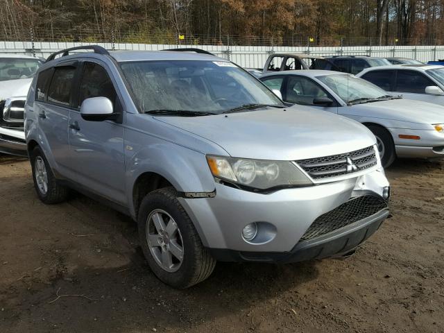 JA4MS31XX7U015532 - 2007 MITSUBISHI OUTLANDER SILVER photo 1