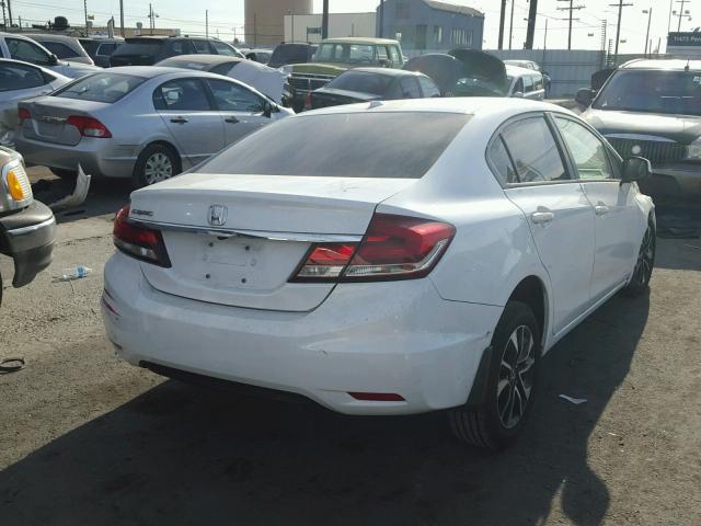 19XFB2F90DE084114 - 2013 HONDA CIVIC EXL Ақ фото 4