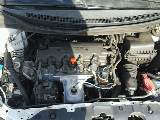 19XFB2F90DE084114 - 2013 HONDA CIVIC EXL Ақ фото 7