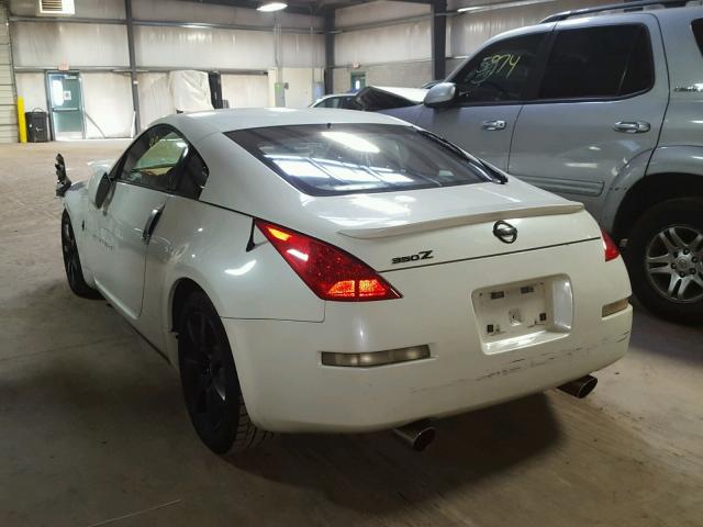 JN1AZ34E83T007382 - 2003 NISSAN 350Z COUPE WHITE photo 3