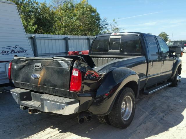 1FT8W3DT5GEB29257 - 2016 FORD F350 SUPER BLACK photo 4