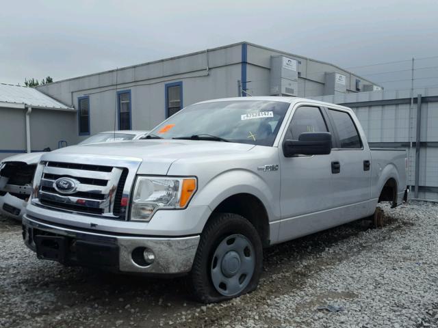 1FTEW1CM5CFB51698 - 2012 FORD F150 SUPER SILVER photo 2