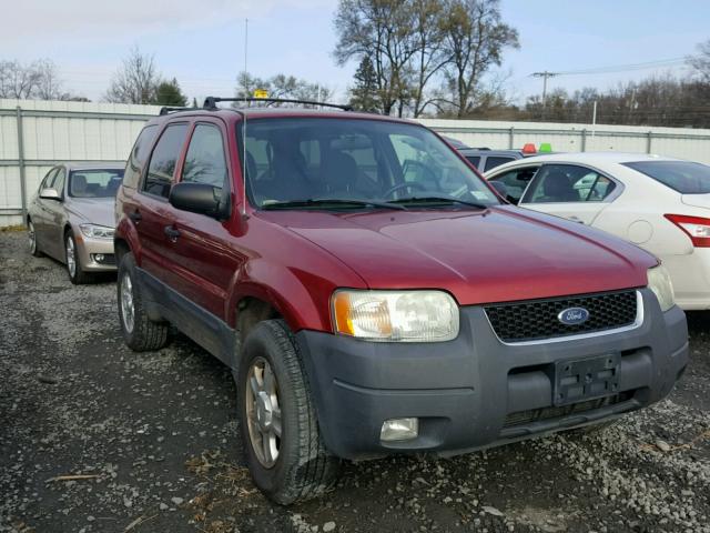 1FMYU93134KA80867 - 2004 FORD ESCAPE XLT BURGUNDY photo 1