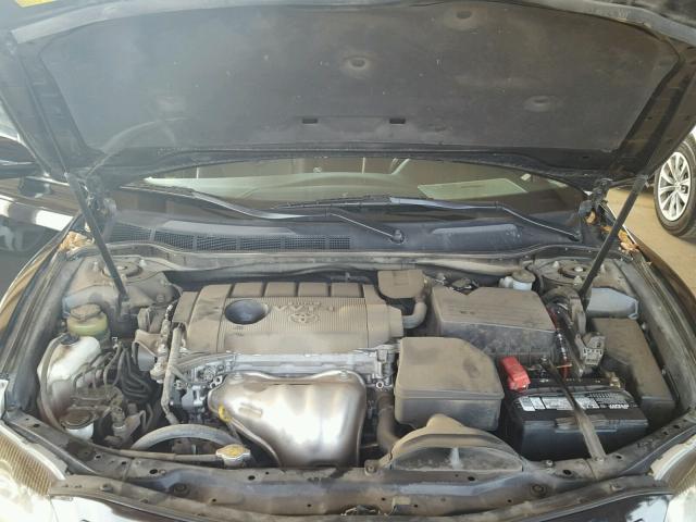 4T1BF3EK8BU211960 - 2011 TOYOTA CAMRY BASE BLACK photo 7