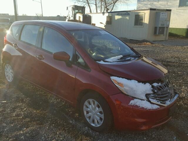 3N1CE2CP8FL447788 - 2015 NISSAN VERSA NOTE RED photo 1