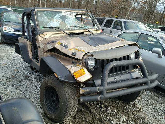 1J4FY19S8XP407038 - 1999 JEEP WRANGLER / BROWN photo 1