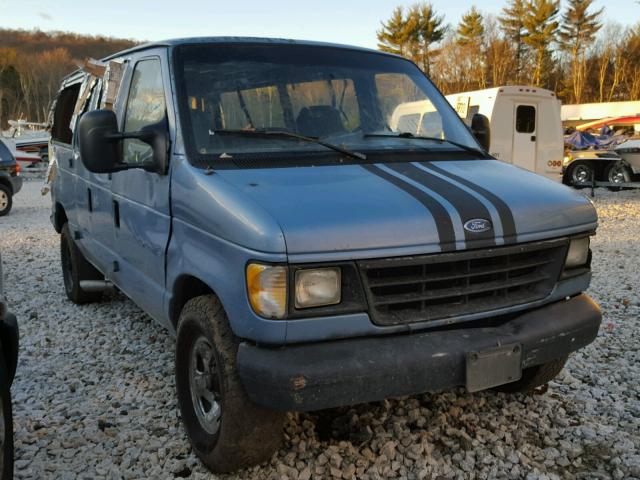 1FBHE31MXPHB62788 - 1993 FORD ECONOLINE BLUE photo 9