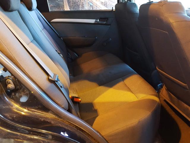 KL1TD5DE4BB189724 - 2011 CHEVROLET AVEO LS BLACK photo 6