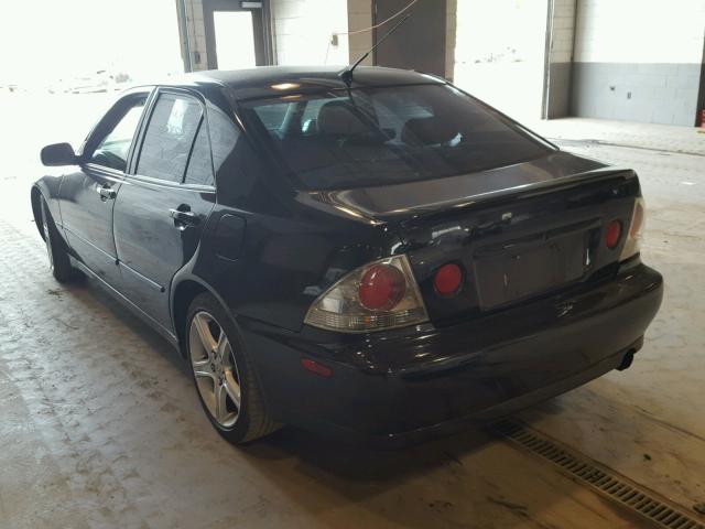 JTHBD192630065882 - 2003 LEXUS IS 300 BLACK photo 3