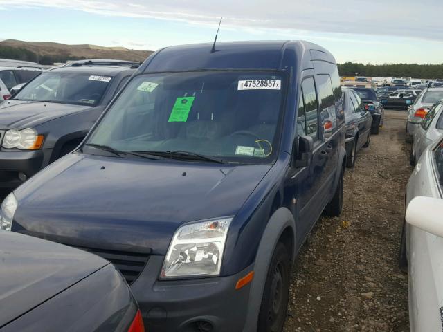 NM0LS7AN4DT156599 - 2013 FORD TRANSIT CO BLUE photo 2