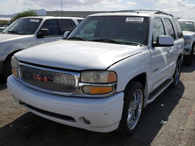 1GKEK63U72J109543 - 2002 GMC DENALI WHITE photo 2