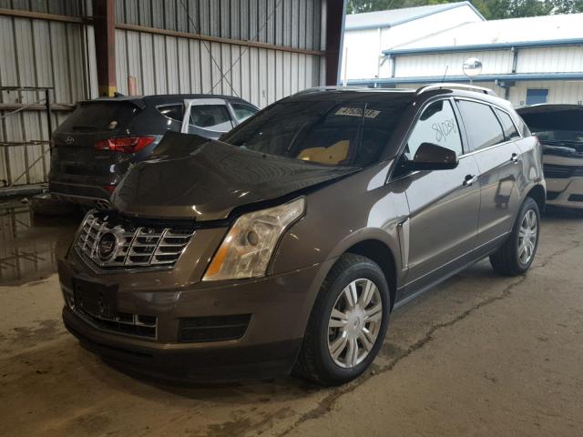 3GYFNBE35ES574601 - 2014 CADILLAC SRX LUXURY BROWN photo 2