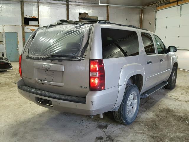 3GNFK16378G207978 - 2008 CHEVROLET SUBURBAN K TAN photo 4