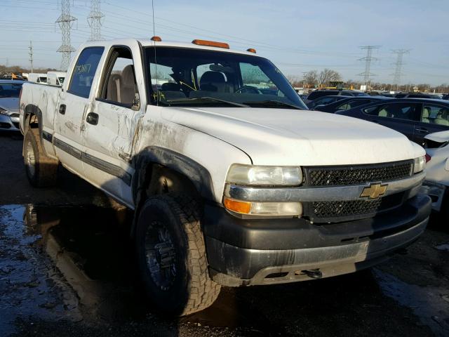 1GCHK23152F189838 - 2002 CHEVROLET SILVERADO WHITE photo 1