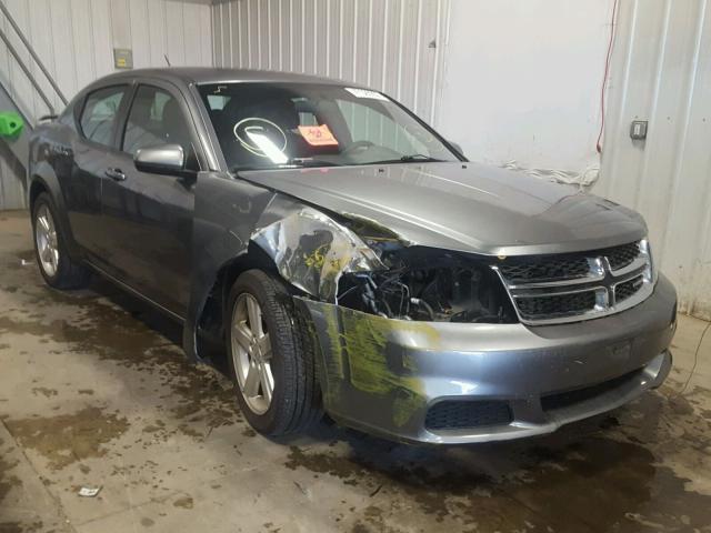 1C3CDZCBXCN121326 - 2012 DODGE AVENGER SX GRAY photo 1