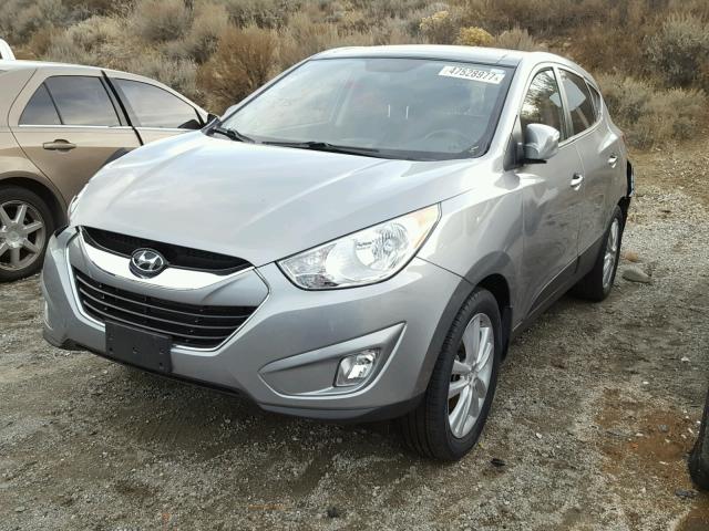 KM8JUCAC7AU066053 - 2010 HYUNDAI TUCSON GLS GRAY photo 2