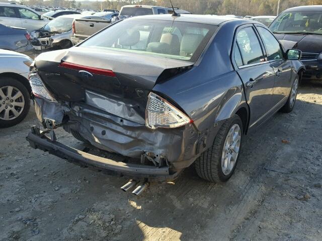 3FAHP0HAXBR312427 - 2011 FORD FUSION SE GRAY photo 4