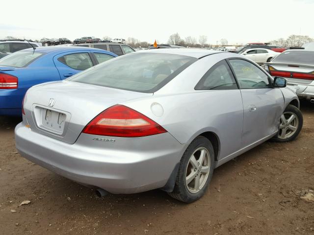 1HGCM72745A003913 - 2005 HONDA ACCORD EX 银色 照片 4