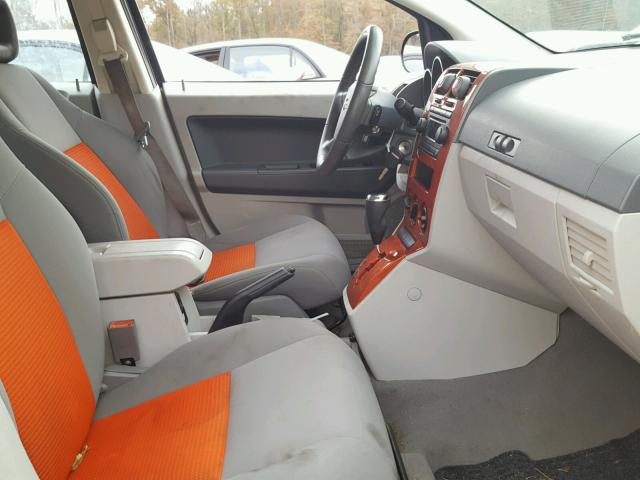 1B3HB48B27D224496 - 2007 DODGE CALIBER SX ORANGE photo 5