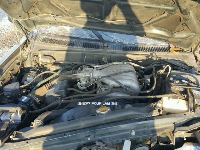 JT3GN86RXV0024824 - 1997 TOYOTA 4RUNNER SR GREEN photo 7