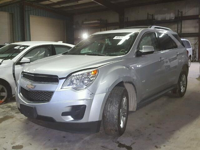 2CNFLEEC9B6471345 - 2011 CHEVROLET EQUINOX LT GRAY photo 2