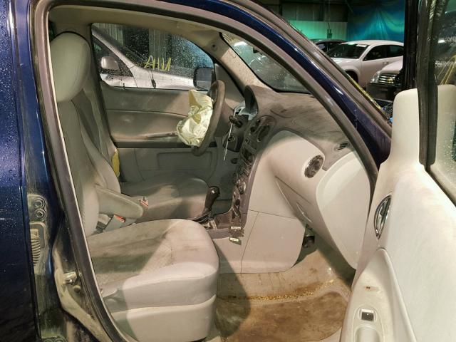 3GNCA13B09S640008 - 2009 CHEVROLET HHR LS BLUE photo 5