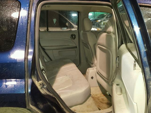3GNCA13B09S640008 - 2009 CHEVROLET HHR LS BLUE photo 6