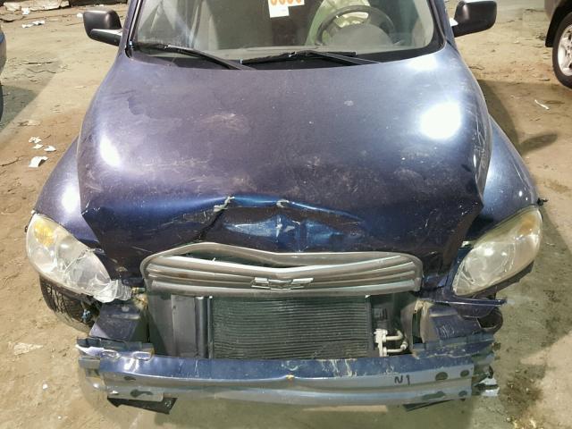 3GNCA13B09S640008 - 2009 CHEVROLET HHR LS BLUE photo 7