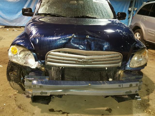 3GNCA13B09S640008 - 2009 CHEVROLET HHR LS BLUE photo 9
