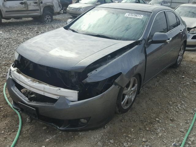 JH4CU25669C021715 - 2009 ACURA TSX GRAY photo 2