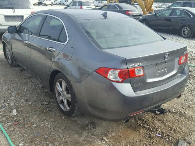 JH4CU25669C021715 - 2009 ACURA TSX GRAY photo 3