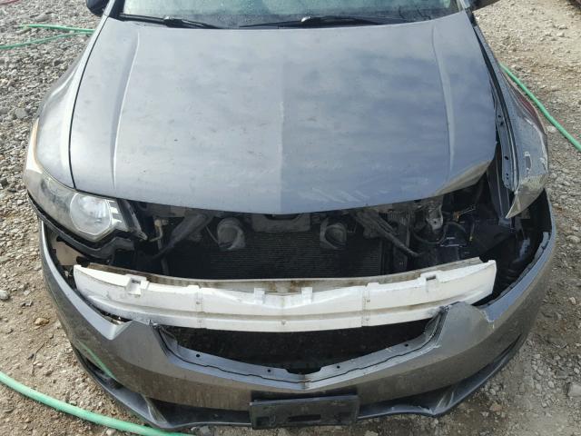 JH4CU25669C021715 - 2009 ACURA TSX GRAY photo 9