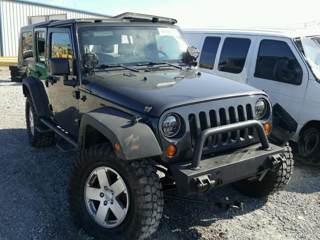 1J4BA3H19AL141602 - 2010 JEEP WRANGLER U GRAY photo 1