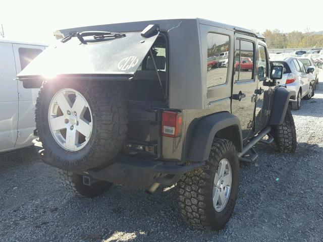 1J4BA3H19AL141602 - 2010 JEEP WRANGLER U GRAY photo 4