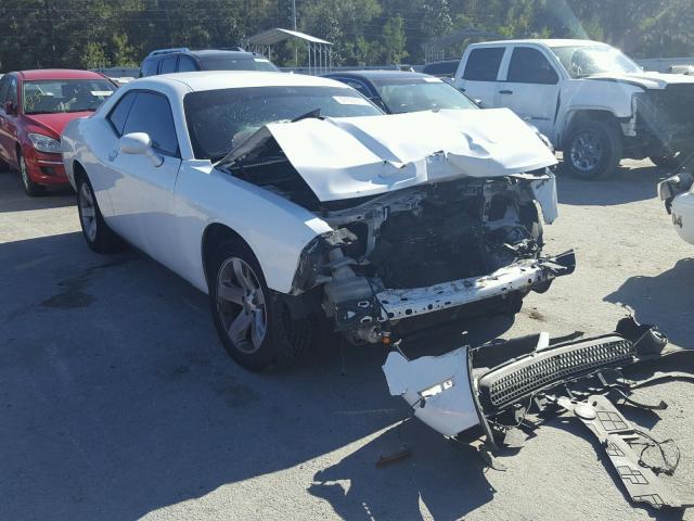 2C3CDYAG6CH130140 - 2012 DODGE CHALLENGER WHITE photo 1