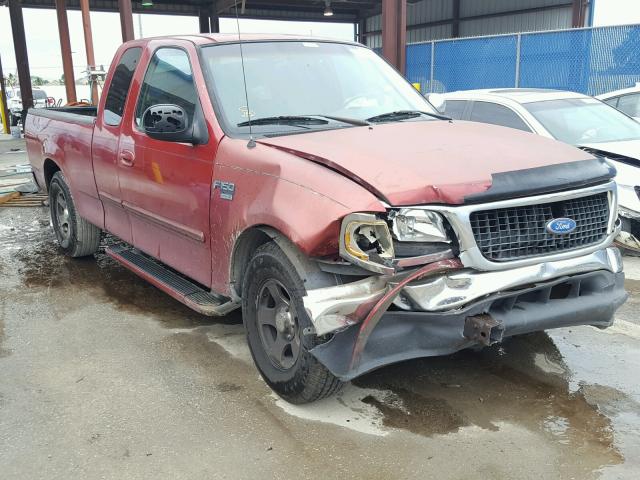 1FTRX17L51NA88203 - 2001 FORD F150 RED photo 1