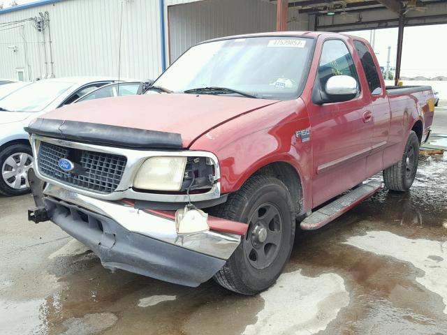 1FTRX17L51NA88203 - 2001 FORD F150 RED photo 2