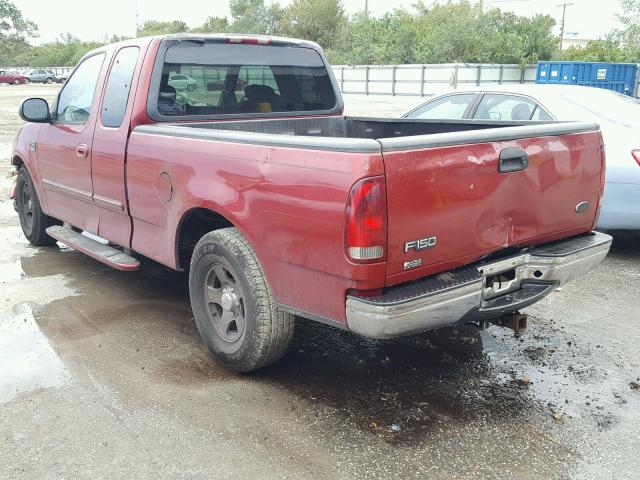 1FTRX17L51NA88203 - 2001 FORD F150 RED photo 3