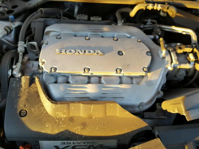 1HGCP36819A022220 - 2009 HONDA ACCORD EXL SILVER photo 7