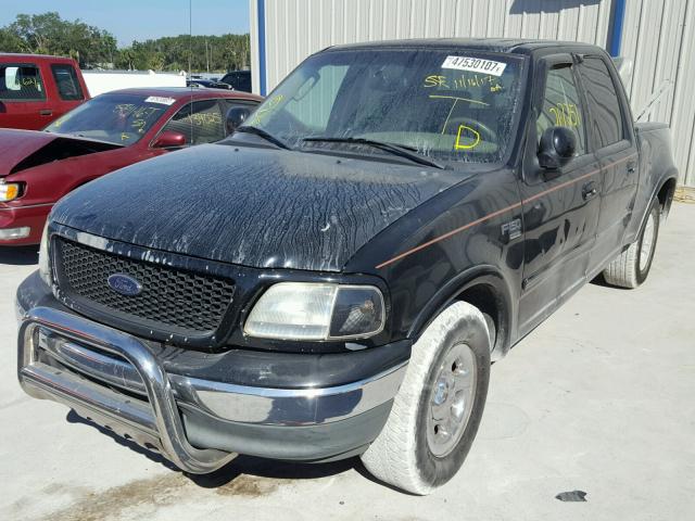 1FTRW07L63KB92992 - 2003 FORD F150 SUPER BLACK photo 2