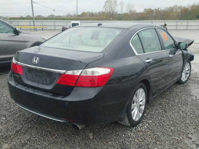 1HGCR2F88DA142562 - 2013 HONDA ACCORD EXL BLACK photo 4