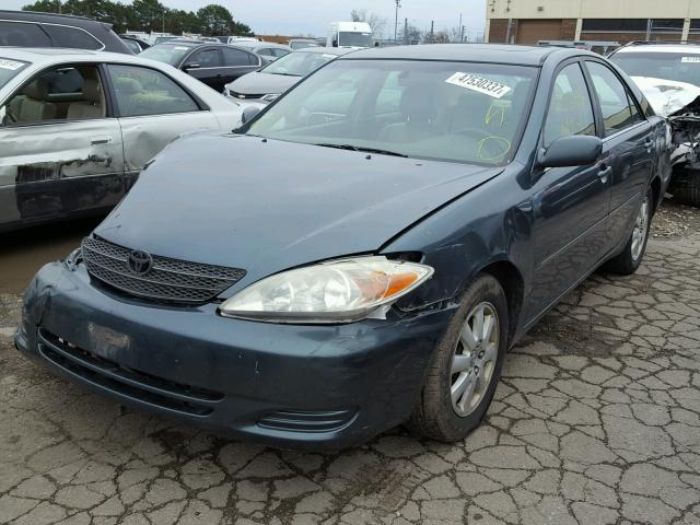 4T1BF30K32U512871 - 2002 TOYOTA CAMRY LE მწვანე ფოტო 2