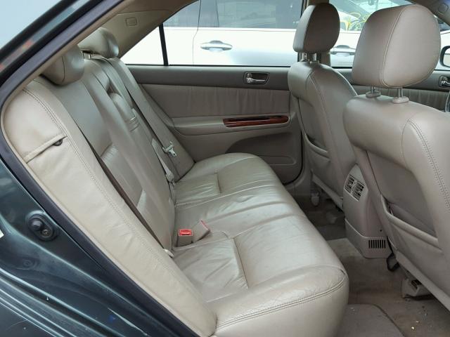 4T1BF30K32U512871 - 2002 TOYOTA CAMRY LE მწვანე ფოტო 6