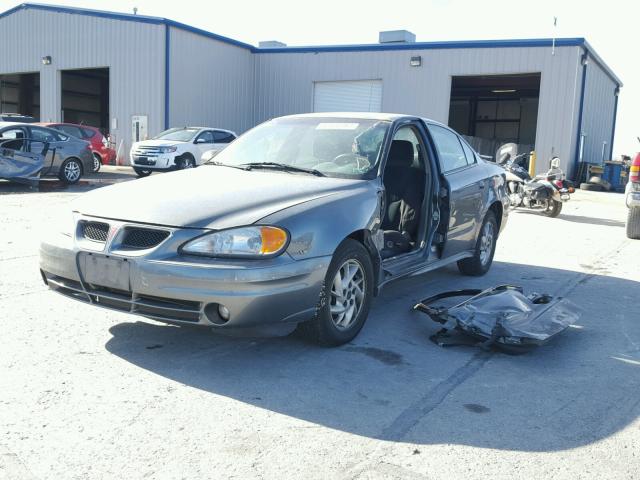 1G2NF52EX4M582184 - 2004 PONTIAC GRAND AM S GRAY photo 2