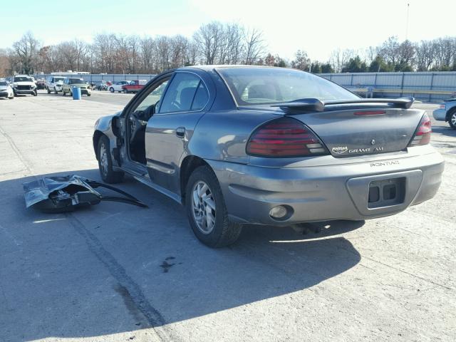 1G2NF52EX4M582184 - 2004 PONTIAC GRAND AM S GRAY photo 3