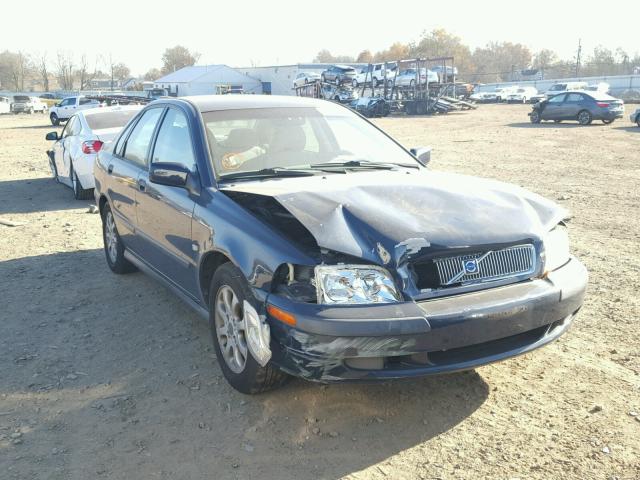 YV1VS29542F810526 - 2002 VOLVO S40 1.9T BLUE photo 1